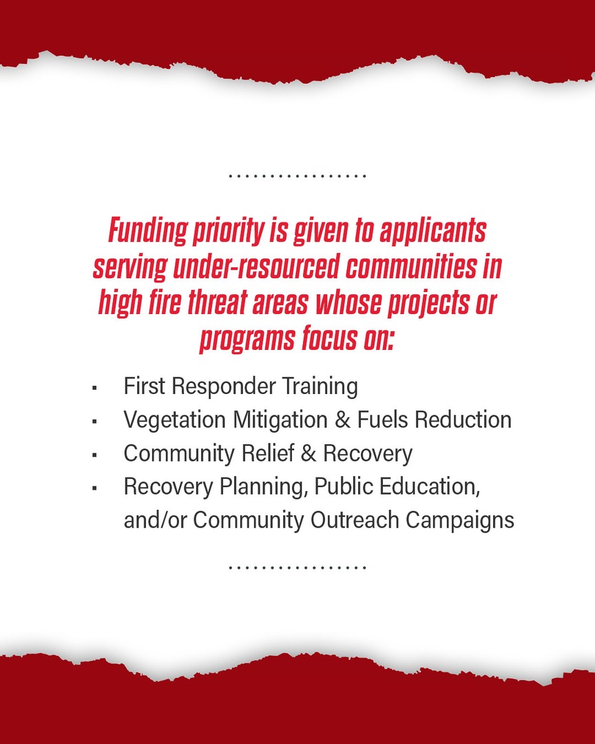 CA Fire Foundation tweet media