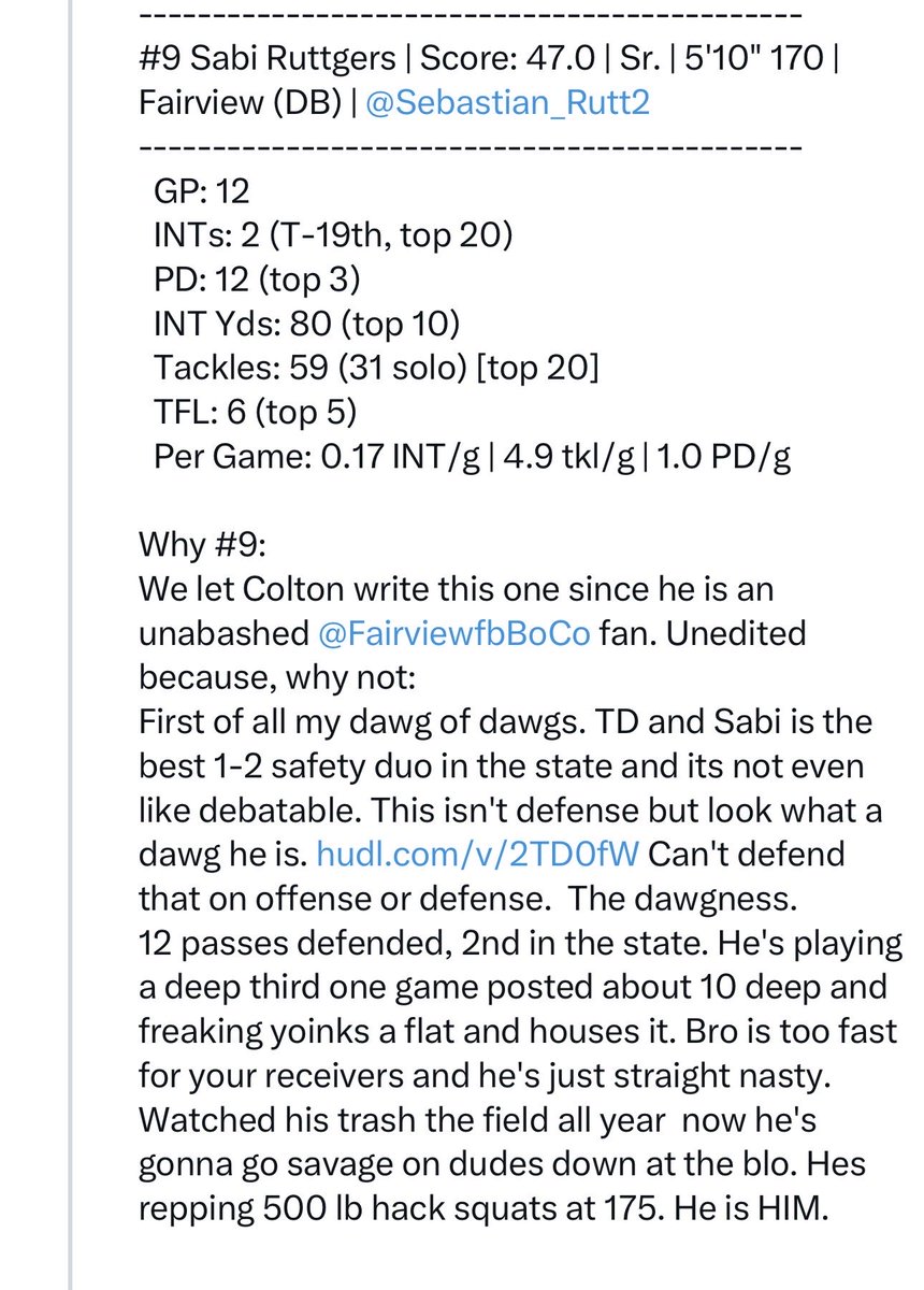 Fairview Knights Football - Boulder CO tweet media