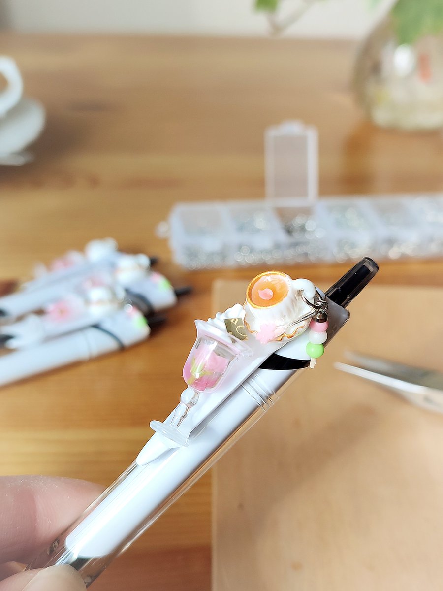 できたー！！
春だ！！🌸🍡