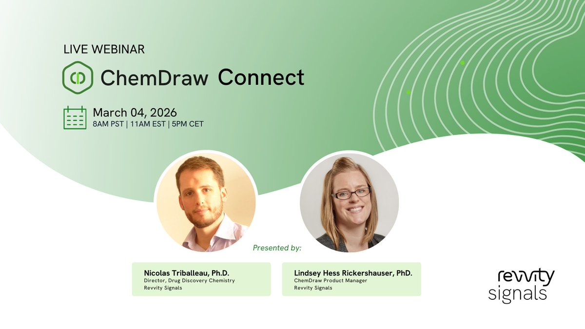ChemDraw tweet media