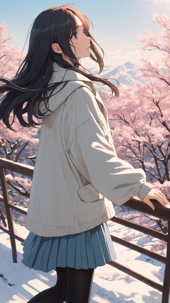 桜が咲き始めたね。🌸 𝕊𝕡𝕣𝕚𝕟𝕘 𝕚𝕤 𝕛𝕦𝕤𝕥 𝕒𝕣𝕠𝕦𝕟𝕕