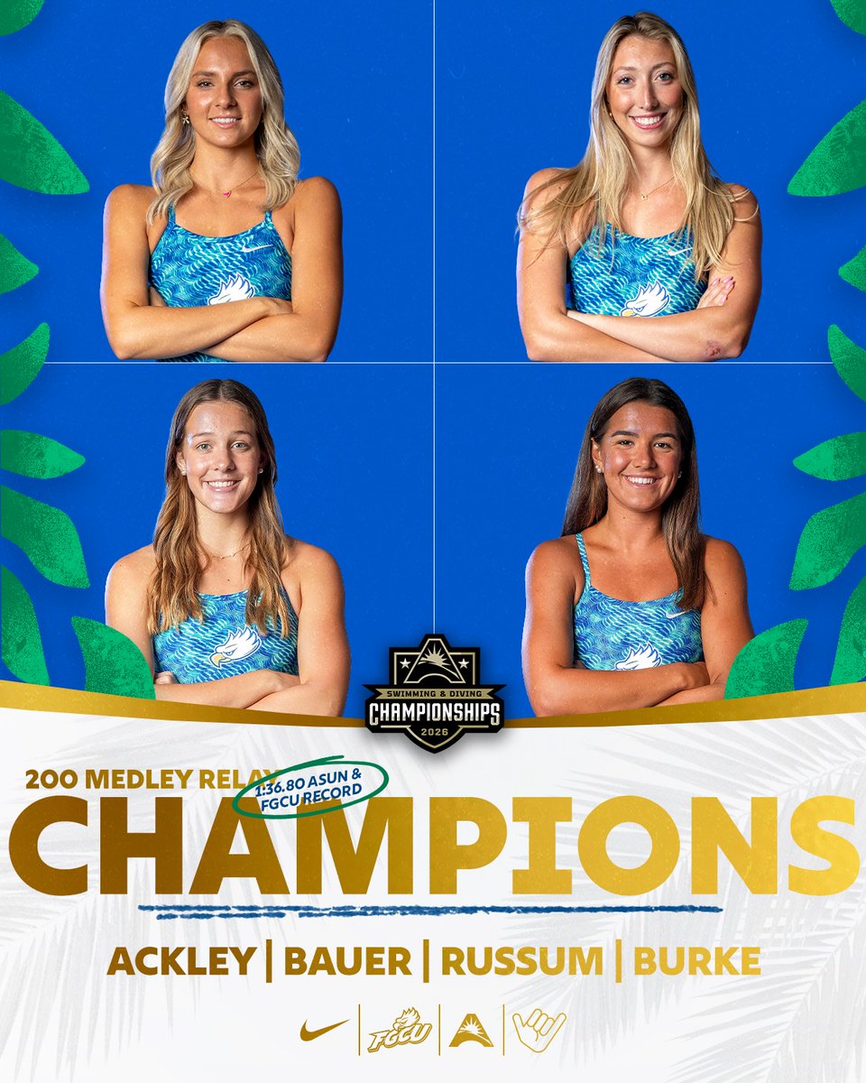 FGCU Swim & Dive tweet media