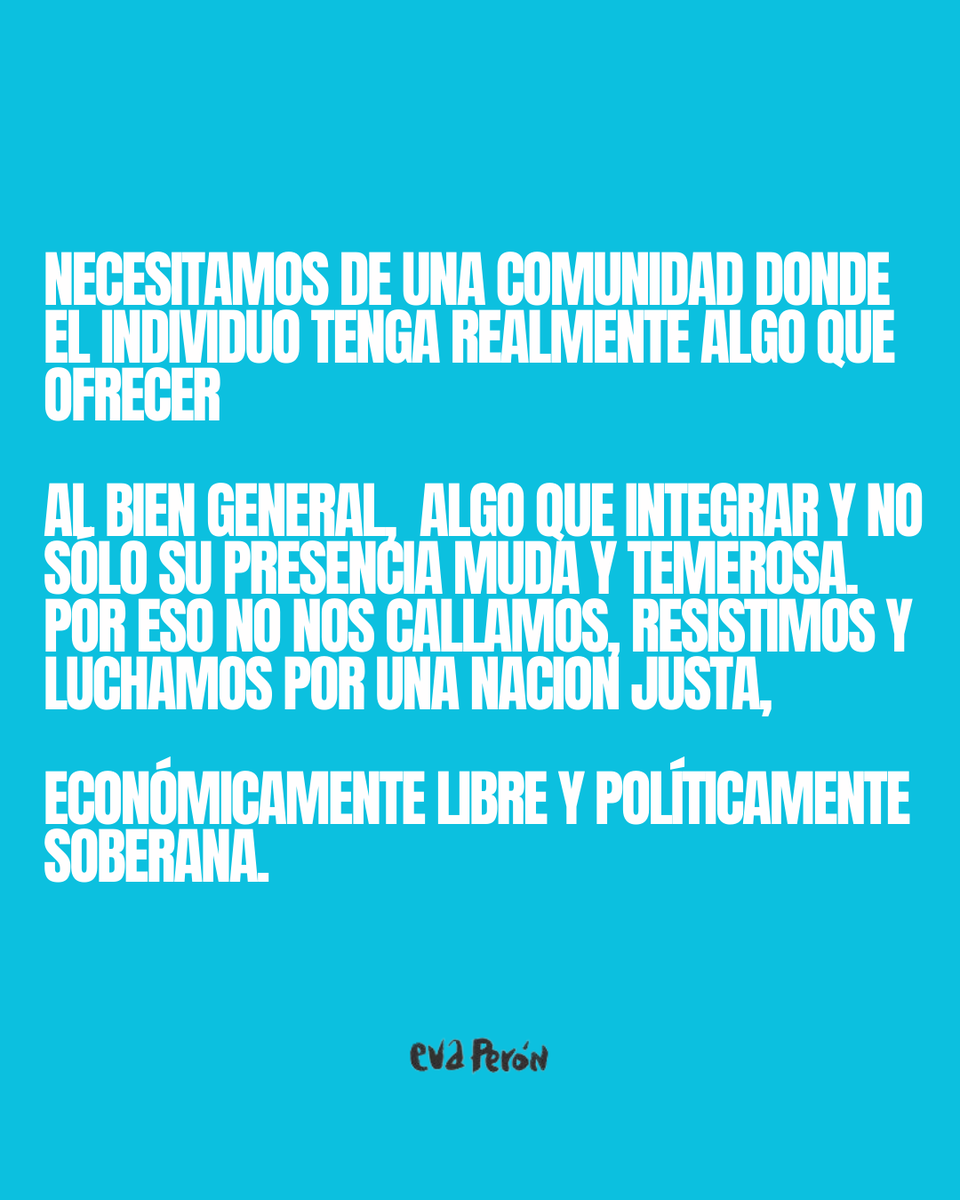 La Eva Perón tweet media