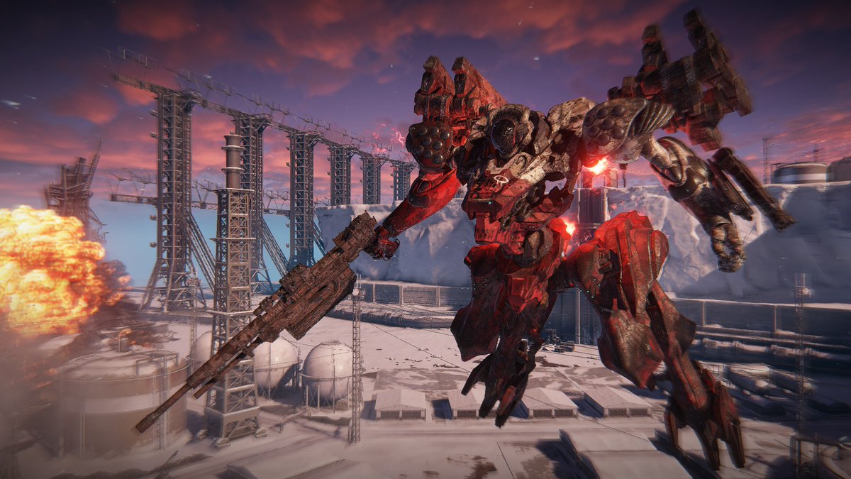 Happy holidays in Rubicon ^.^ #ArmoredCore #アーマードコア