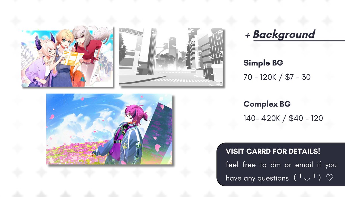 Hi hi! 
I’m currently opening commission for local and international~

2 slots only!

For more samples and details:
momoporto.carrd.co

#opencommission