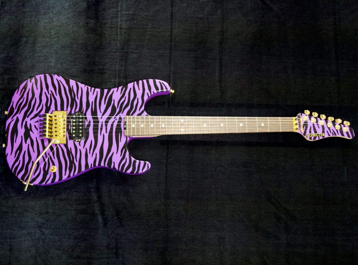 Neo Apocalypse Tourでお披露目となった私の新しいギターだ! 製作して