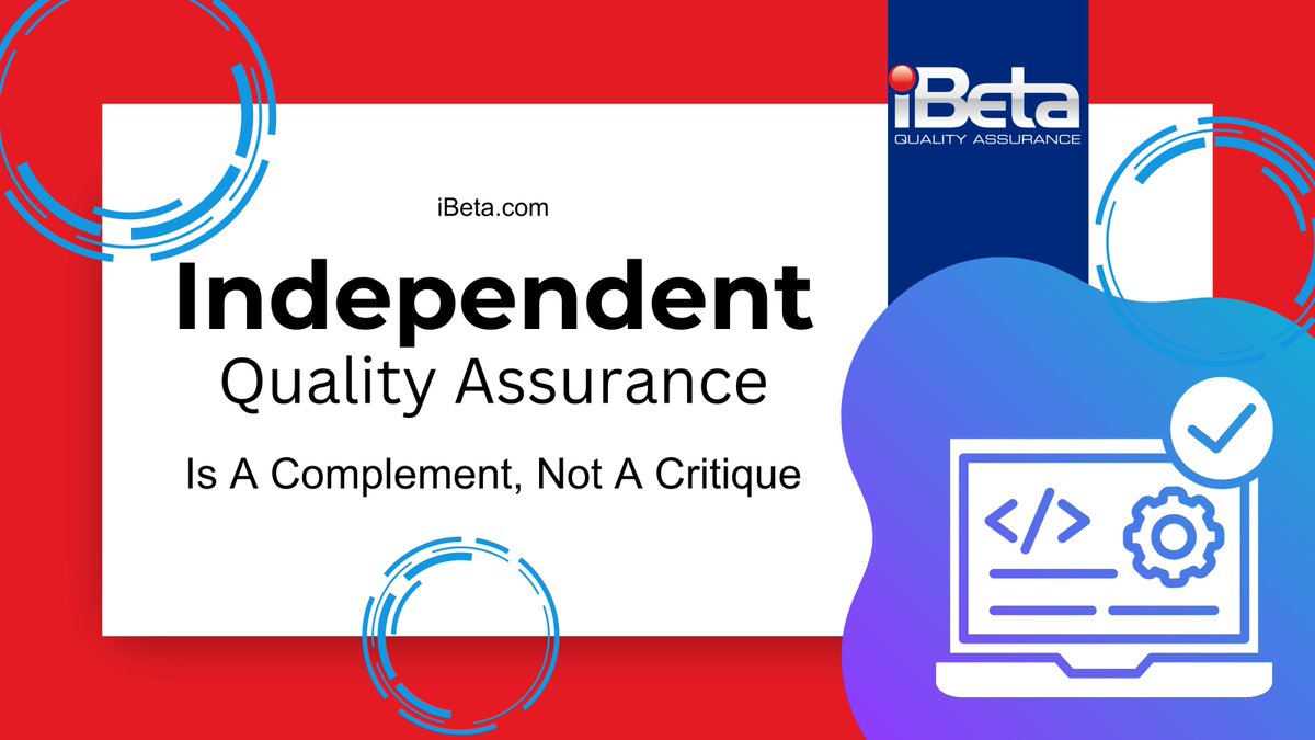 iBetaQA's tweet photo. Independent QA is a complement, not a critique.

Third-party testing works alongside internal teams by adding perspective, coverage, and structured validation. Collaboration strengthens outcomes.
https://t.co/uvpV8lHdIt

#ThirdPartyTesting #QA #SoftwareQuality https://t.co/0qhYZL3LBM