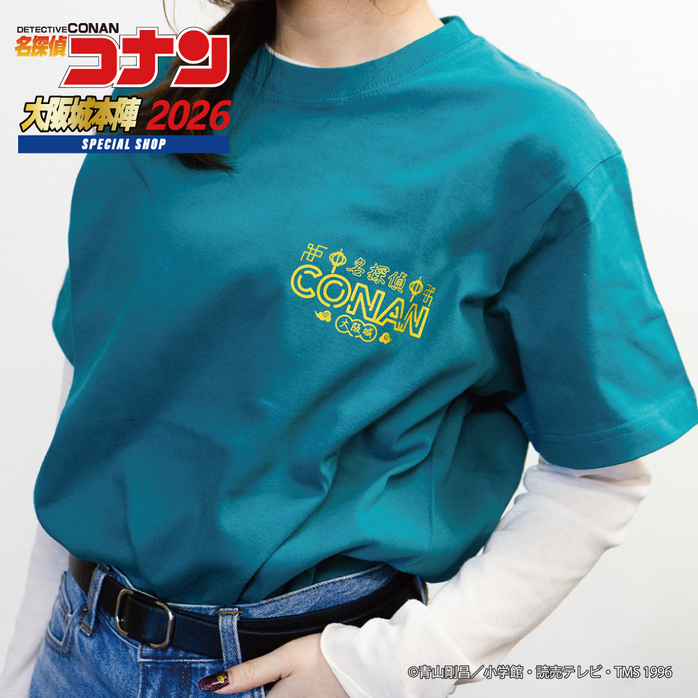 名探偵コナン　ほぼ新品百貨店購入　ワンオーナー Tシャツ（全2種） 各¥3,300（税込） ネオン中華飯店アートの
