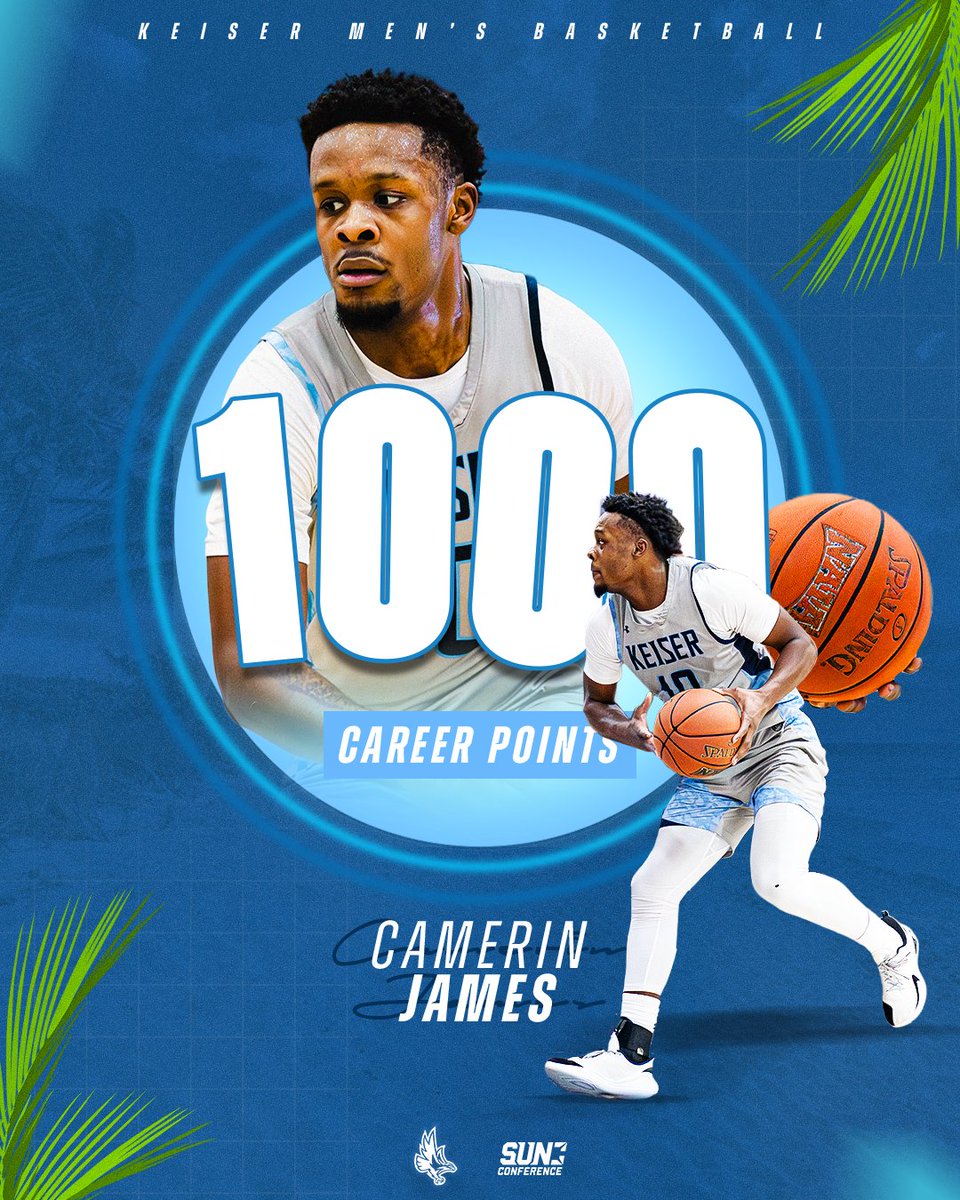Keiser Men's Basketball tweet media