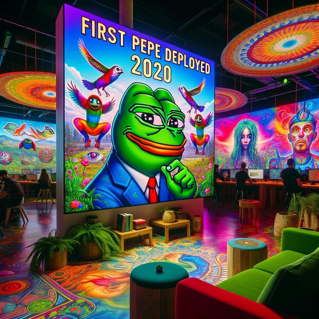 The First Pepe on Ethereum tweet media