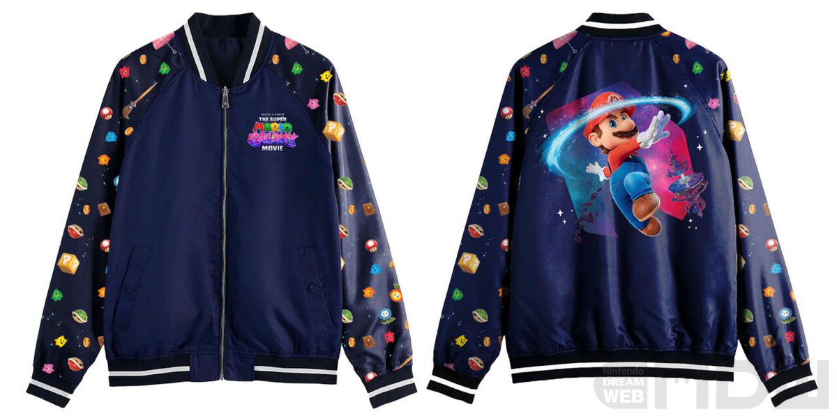 【非売品】ザ・スーパーマリオギャラクシー・ムービー オリジナルジャケット NDW｜非売品ジャケットやバックパックも当たる！ 映画「ザ・スーパー