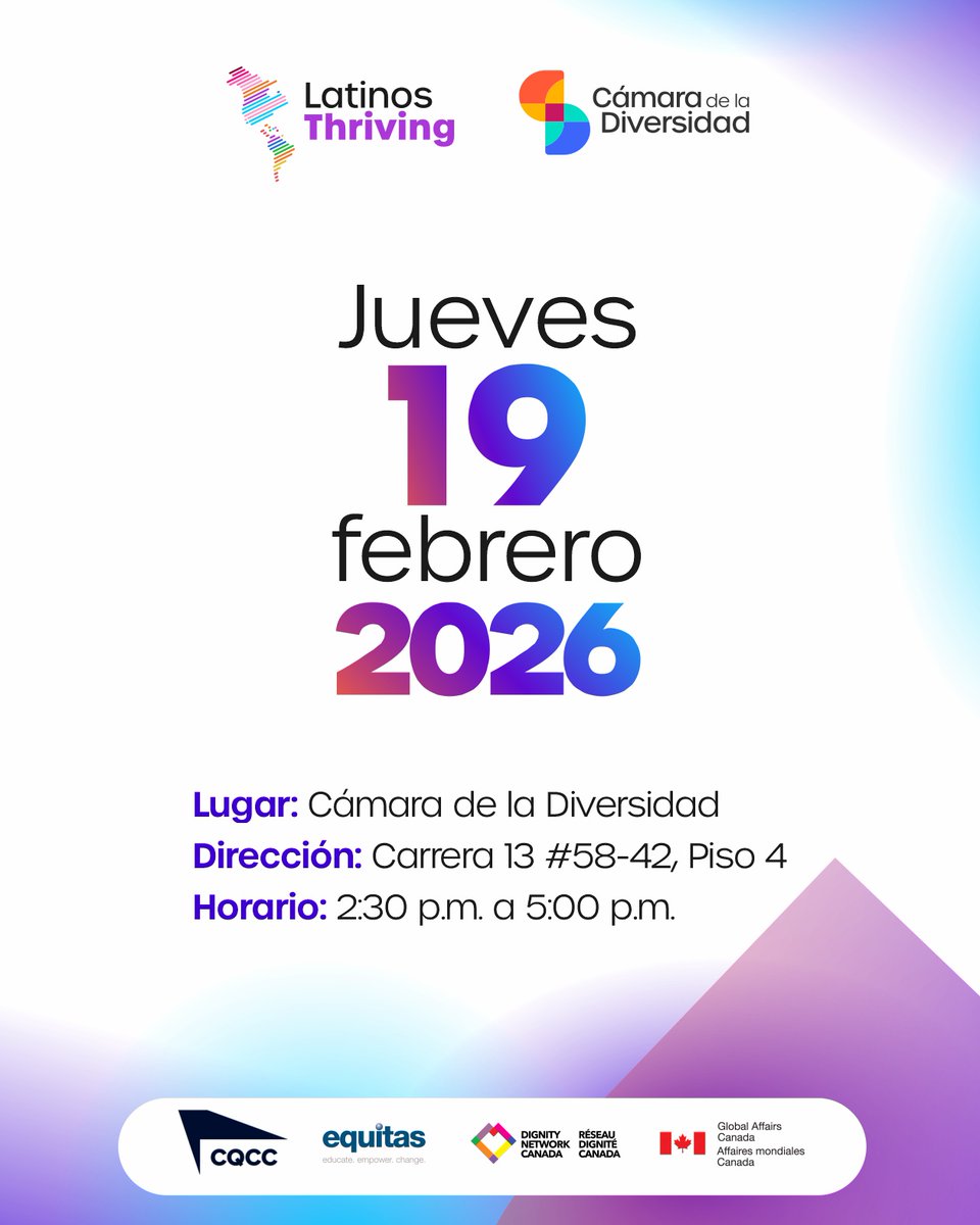 📢 Panel: Políticas públicas sociales y de diversidad en Colombia

La conversación sobre el presente y futuro de la agenda social y de diversidad necesita voces diversas y espacios de diálogo plural.