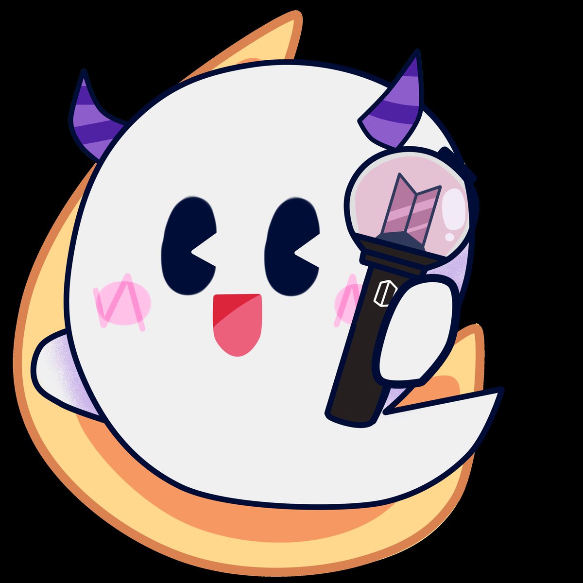 Jajajaja fantasmitas cutes que hice hoy jajajaja