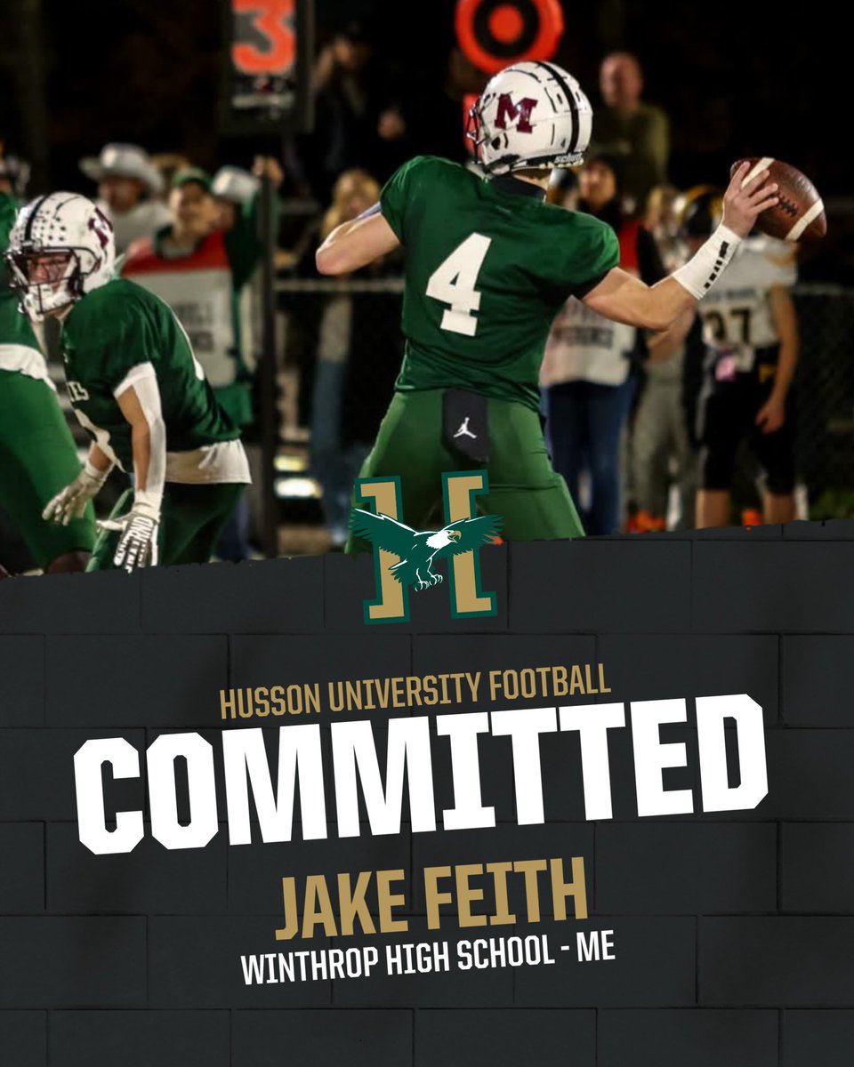 Husson Football tweet media