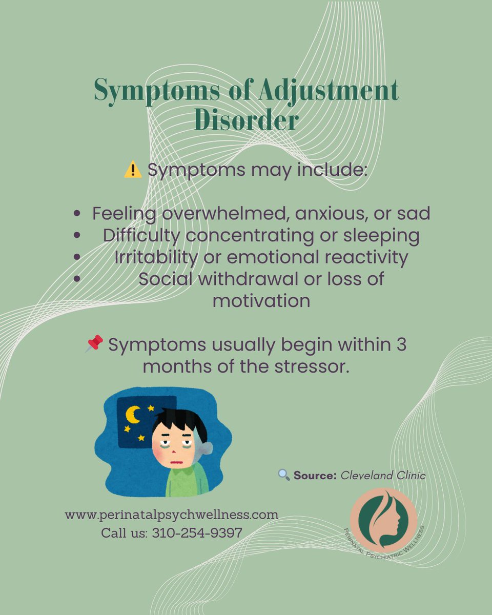 PerinatalPsych1's tweet photo. Struggling more than usual after a big life change? 😔
Emotional and physical symptoms can be your mind’s way of asking for support — and you’re not weak for feeling this way 🤍 You deserve understanding, not judgment 🌿✨ https://t.co/hfuhQkvC1B