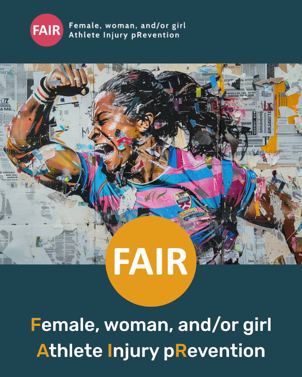 BJSM_BMJ's tweet photo. Female, woman, and/or girl Athlete Injury pRevention #FAIRconsensus

FAIR is a global effort to improve injury prevention in female, woman, and/or girl sport by turning research and real-world experience into clear, practical recommendations.

Learn more🔗 https://t.co/oV1WaPcftc https://t.co/Aled7S4D6d