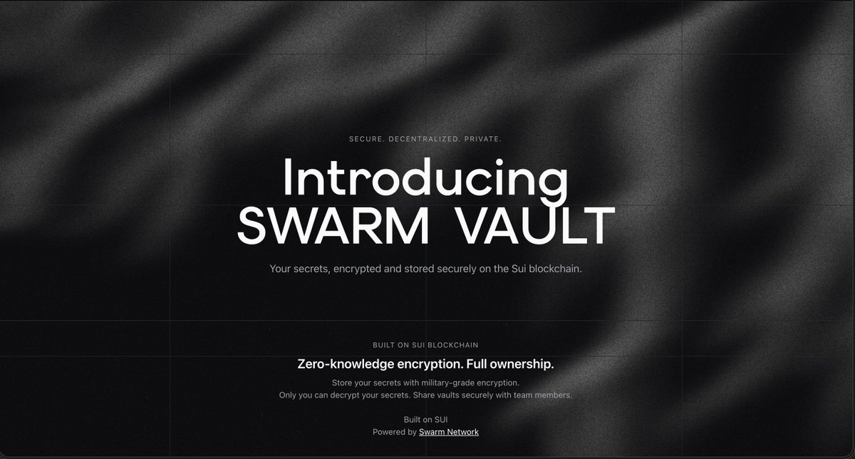 Swarm Network tweet media