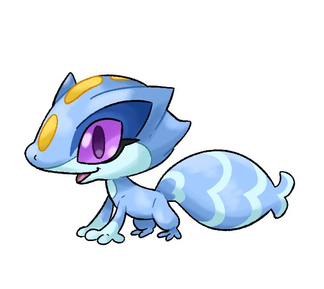 scolipite's tweet photo. Little gecko starter based off some descriptions https://t.co/3RA713cZ8j