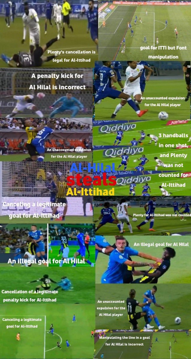 قنوات الكأس القطرية تعترف ان هدف فريقهم السد القطري في الاتحاد كان تسلل
بينما إعلامنا وقنواتنا سكتوا عن فضيحة فوز الهلال على الاتحاد ثمان مرات بالتحكيم
