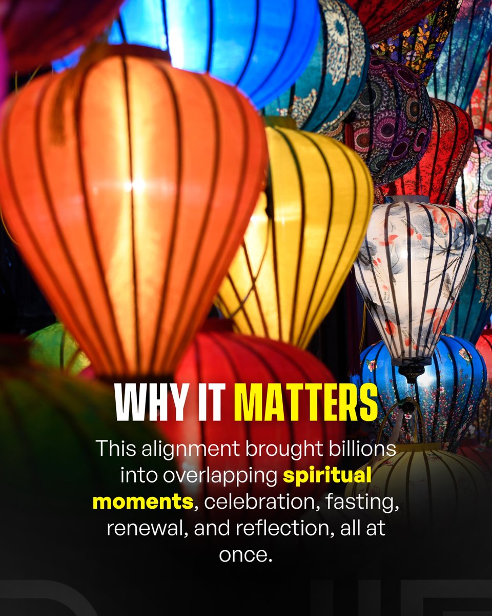 Tahun Baru Cina lanjut Rabu Abu (masa pra paskah) lalu Ramadan, qt mengalami peristiwa yg hanya terjadi dlm 163 tahun sekali.

Trakhir itu tahun 1863, jd baru akan terjadi lagi tahun 2189. 

Berbahagia dan berbanggalah kita yg masih hidup mengalami ini.

Gambar dari IG <a href="/pubity/">Pubity</a>