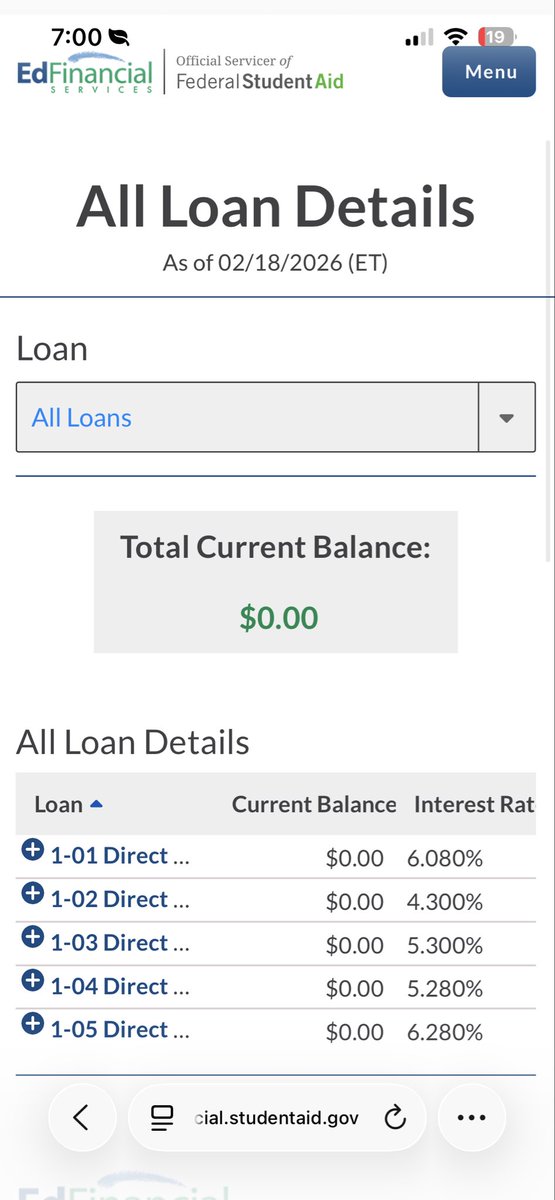 Drewalphatrades's tweet photo. As of today I have officially paid off all of my doctoral and PHD school loans!! 162k starting Mid March 2024 to 0k February 2026!

All thanks to investing, trading &amp; help from these guys along the way!

@The_RockTrading 
@Mr_Derivatives 
@epictrades1 
@jtsla4 
@enrichtrades https://t.co/w1djFVmPmT