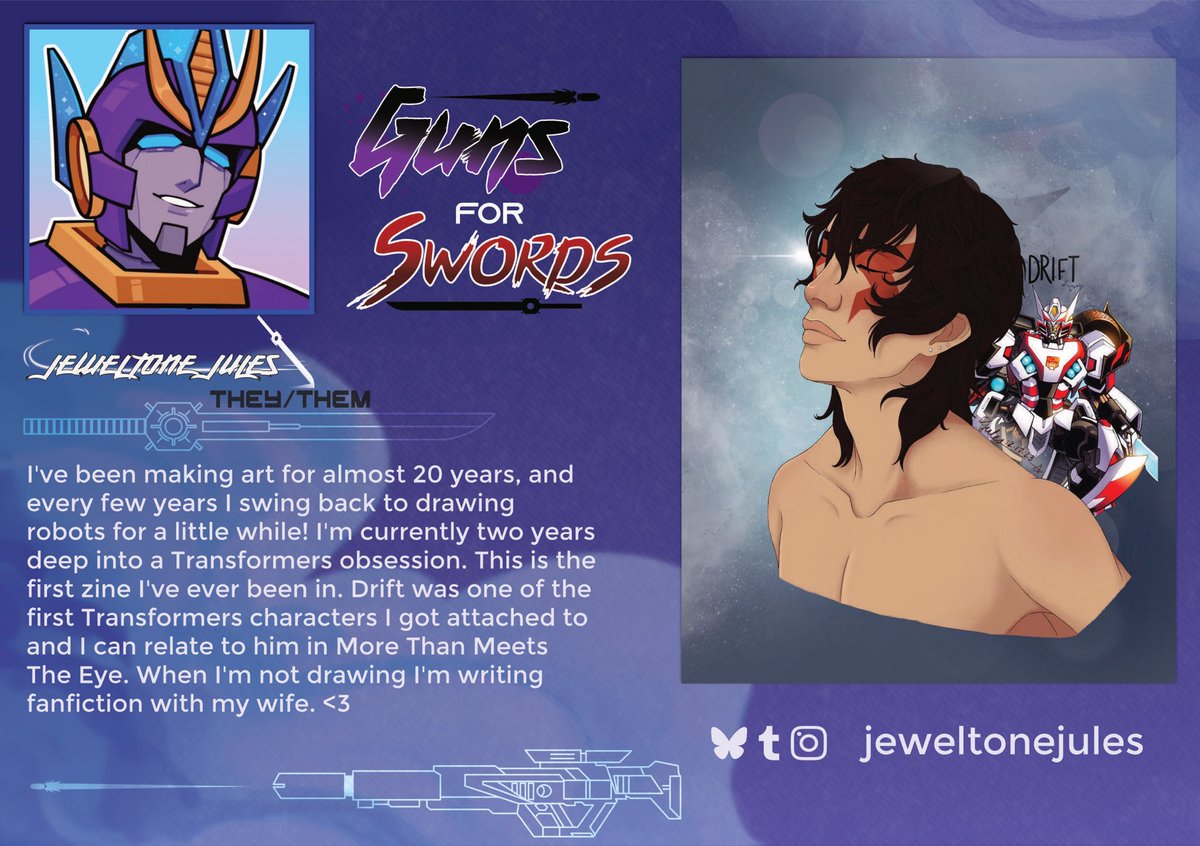 Guns For Swords 🔜 A Drift Fanzine! tweet media