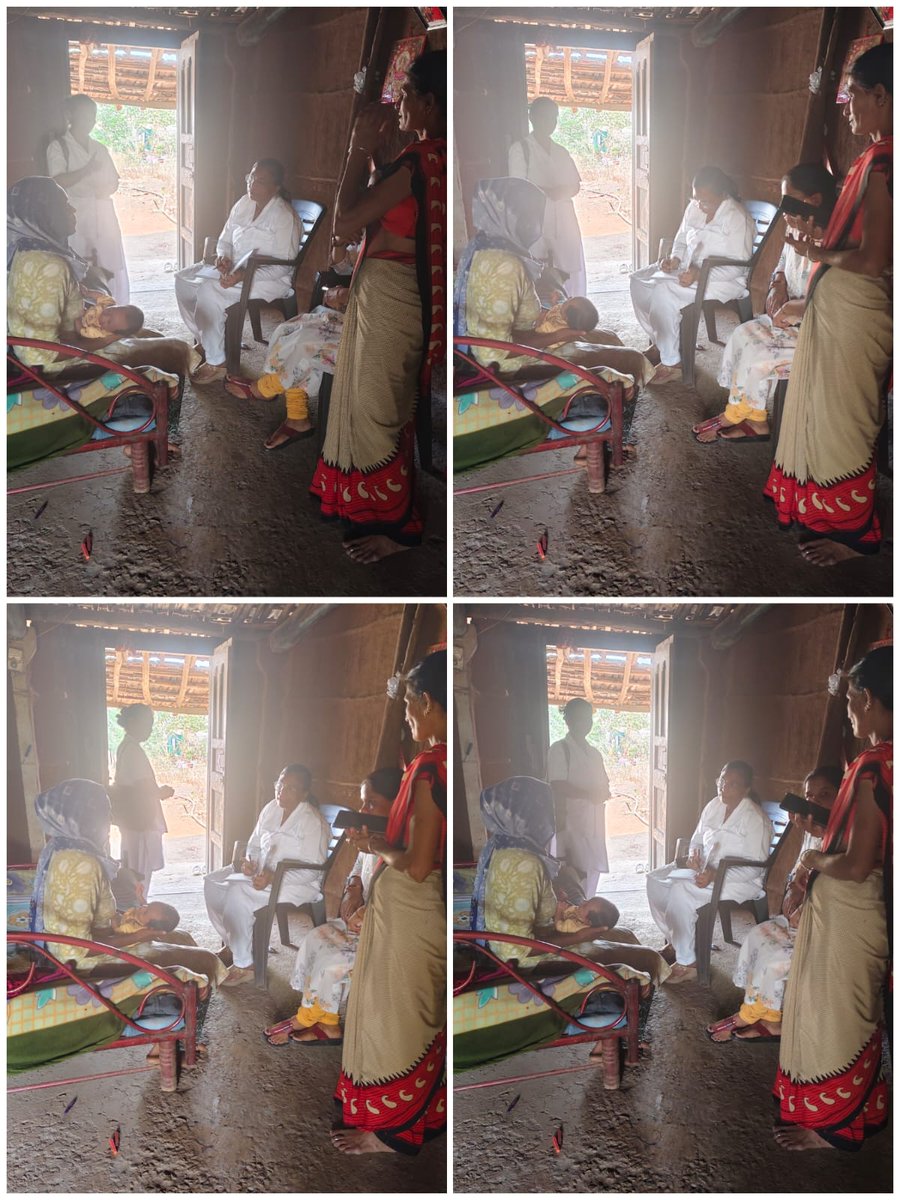 thonetrang77417's tweet photo. 🏥🇮🇳
"#FP #failurecase #visit #AAMAnjoli "
#HEALTHTEAM 
#NETRANGTALUKA 
#DISTRICTTEAMVISIT 
#TFHS #MEDICALOFFICERVISIT 
#VILLAGE #CARE #PREVENTION #PREVENT #CURE https://t.co/Lix9uGBgpD