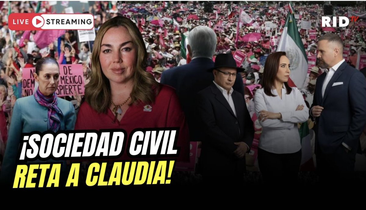 diaz_manuel's tweet photo. RETAN a CLAUDIA y presentan INICIATIVA de REFORMA ELECTORAL desde la Ciudadania, llaman a los mexicanos a 

@analucia_medina  @SocCivilMx nos explica la iniciativa ciudadana de reforma electoral @AdrianaDavilaF @Quintana_Troll @diaz_manuel 

https://t.co/QZIXlJXFkp https://t.co/uaFngZZCQw