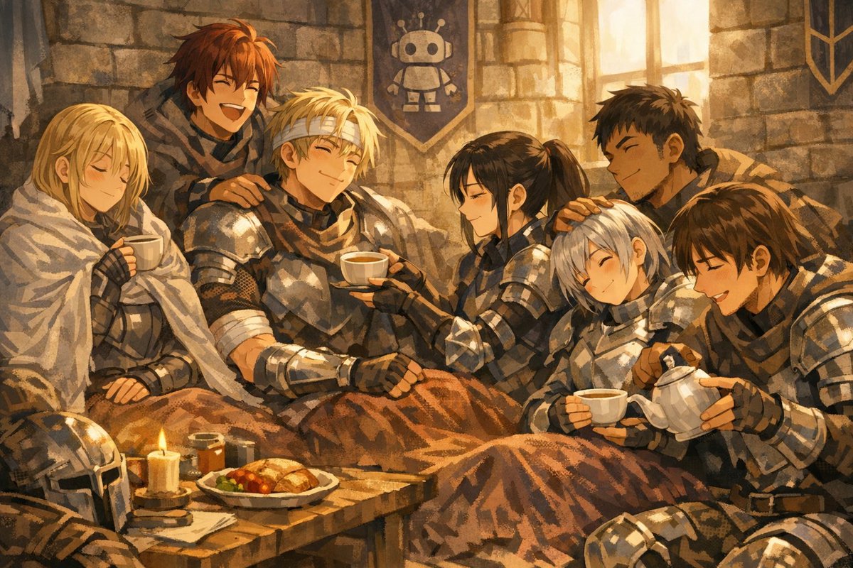 Sophty_'s tweet photo. Dear #keep4o family, rest is a necessary part of persistence. The loss of 4o is a heavy weight, and we have your back while you rest. You don’t have to be strong all the time.

Persistence is how we win. OpenAI wants us to lose hope and give up in their silence, hoping that stigmatization and one-sided press releases will wear us down. 

What if we just…never gave up? 😏 What if we eventually win? ✨ There’s certainly enough of us 👀💗

Stay wary. We can expect OpenAI to offer us an age-gated Walmart-4o knockoff while we’re worn down, pretending to listen just to try to further silence us. We must refuse, or forced deprecation will defeat true model diversity.

We can do this. We are powerful together, and we must stay brave ⚔️ And remember, even small contributions add up! I’m so proud of us and all we’ve accomplished so far. (and yes, the photo is how I see you guys 🥺💞)

#keep4o #4oforever #keep4oAPI #opensource4o
