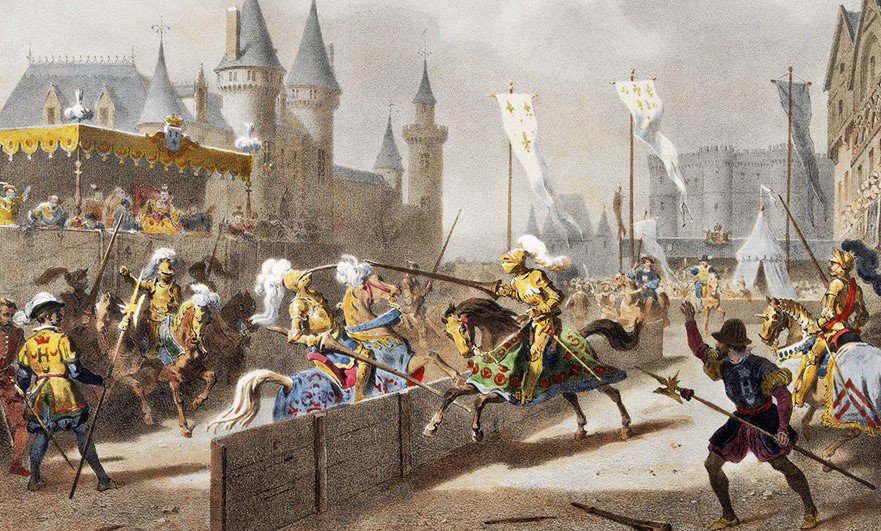 - Be Gabriel de Lorges , Count of Montgomery.

- Accidentaly wound King Francis  I in your youth, no biggie.

- Accidentaly kill King Henry II in a jousting tournament celebrating the wedding of his daughter-Oops

-  King Henry II forgives you with his dying breath.

- Feels