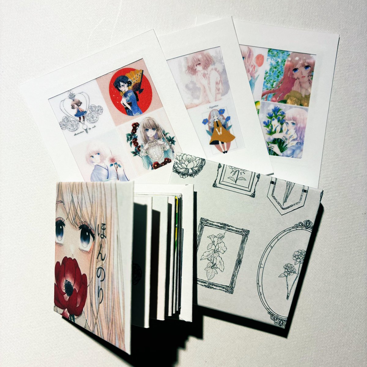 手作り豆本イラスト集「ほんのり」2/28ZINEフェス仙台で販売致します