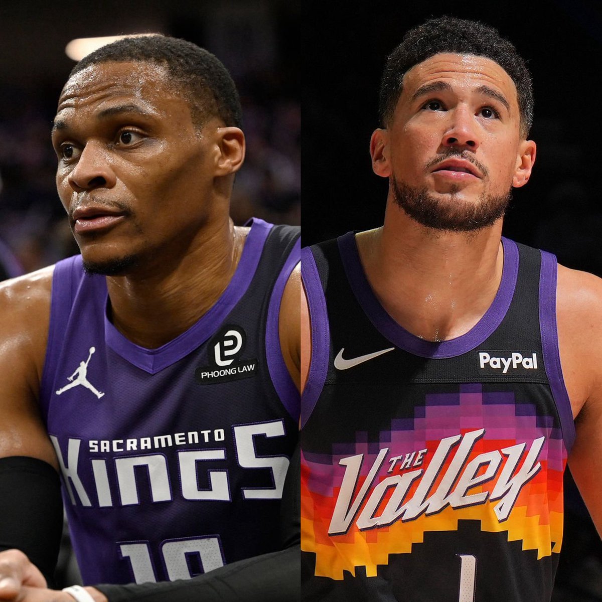 PolymarketHoops's tweet image. Insane stat: Russell Westbrook’s 3-point shooting percentage (33.4) is higher than Devin Booker’s (32.6) in the last two seasons.

😳😳