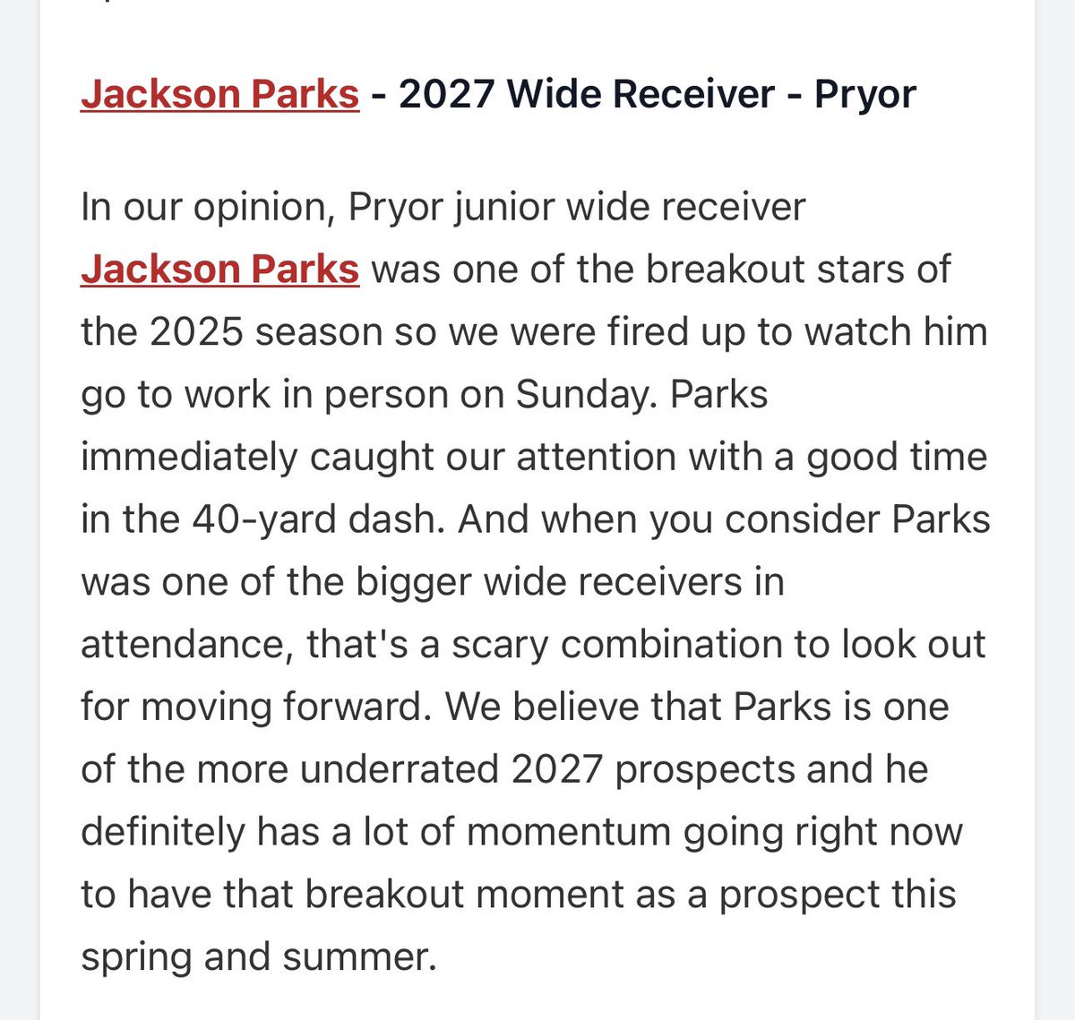 Jackson Parks tweet media