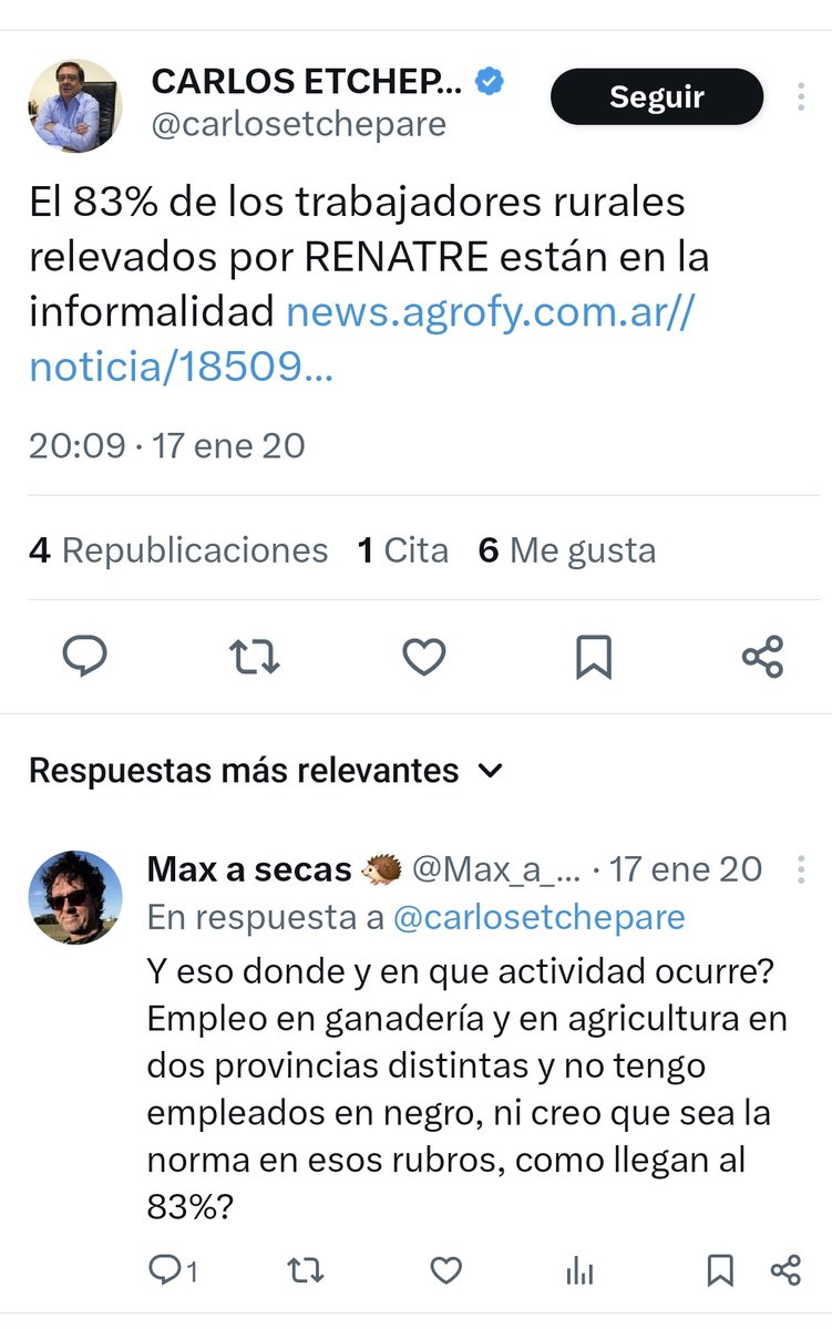 TomyBenson's tweet photo. @Max_a_secas @BichosdeCampo De vez en cuando les gusta fogonear esta ridiculez https://t.co/JwEayePXCg