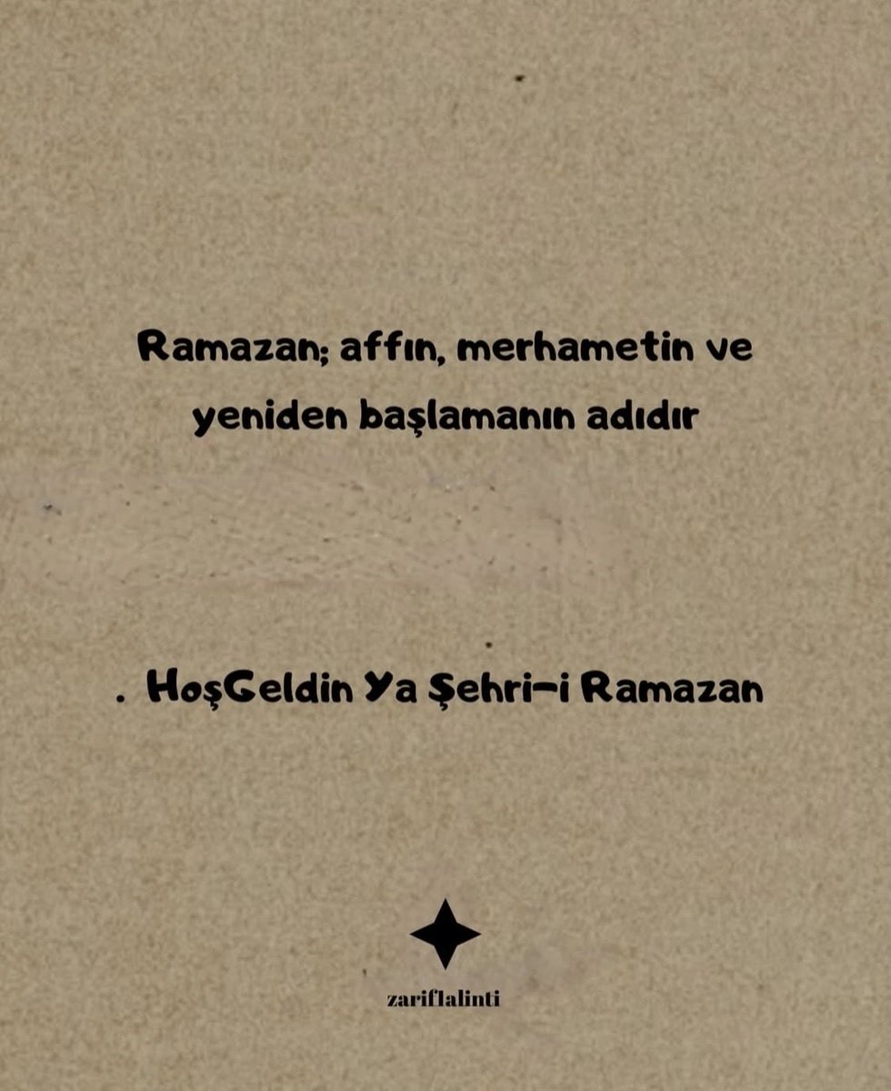 Hayırlı Ramazanlar Olsun ❤️🤍