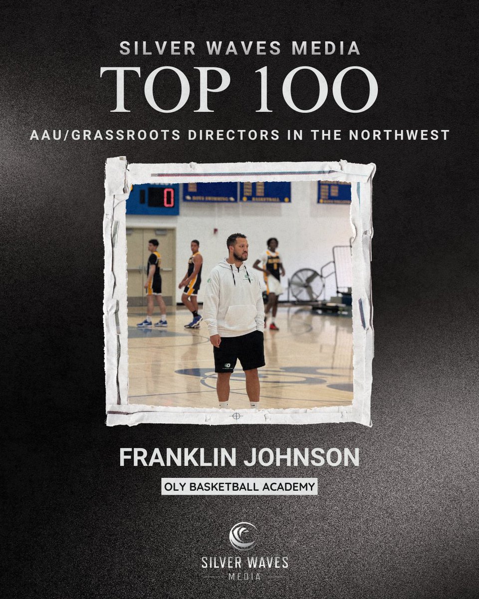 <a href="/CascadeKings/">Cascade Kings</a> <a href="/athelitebball/">AthElite Basketball</a> <a href="/Aurel_David/">Aurel</a> <a href="/chaseyoung206/">Seattle Select Basketball</a> <a href="/ccgrove13/">Colin Grove</a> <a href="/IdahoPremier/">IdahoPremierBasketball</a> <a href="/damekmitchell/">Damek Mitchell</a> <a href="/Team360_Hoops/">Team 360 Hoops</a> <a href="/taesinferno/">Dante lewis</a> Congratulations to Franklin Johnson of Oly Basketball Academy on being selected to the 2026 Top 100 AAU/Grassroots Directors in the Northwest.

silverwavesmedia.com/2026-100-most-…