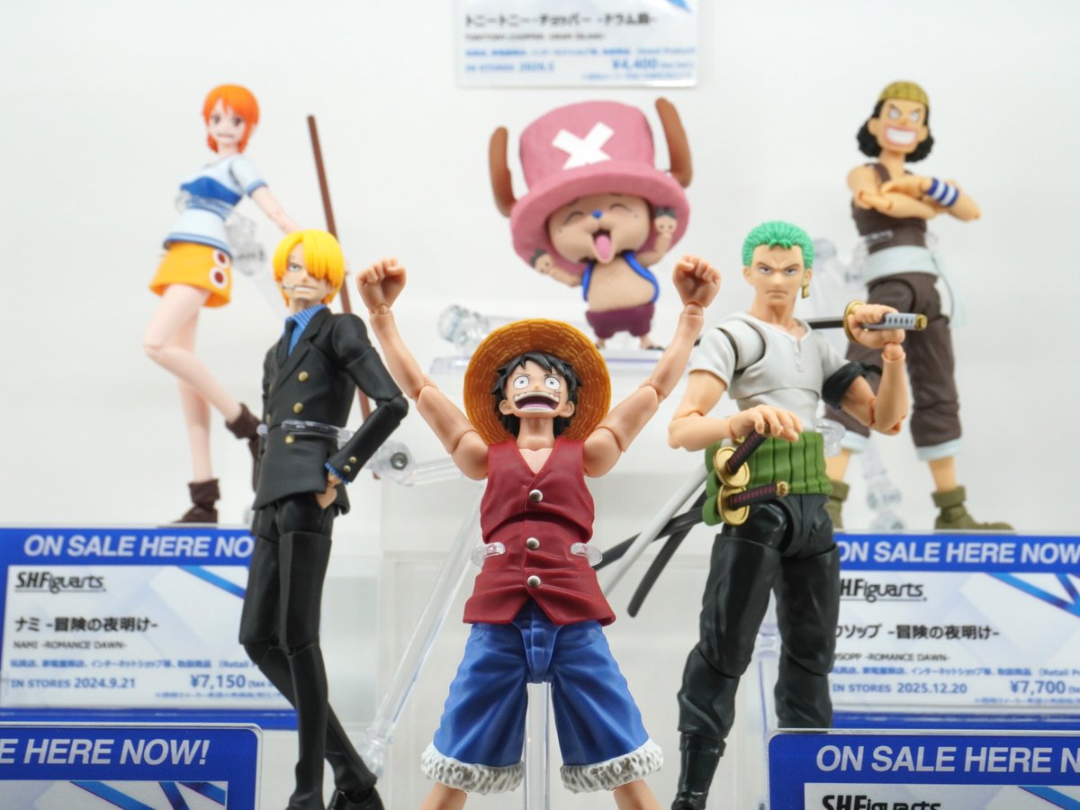 魂ストア にて『#ONEPIECE』シリーズ多数ラインアップ！／ 📢2月28日