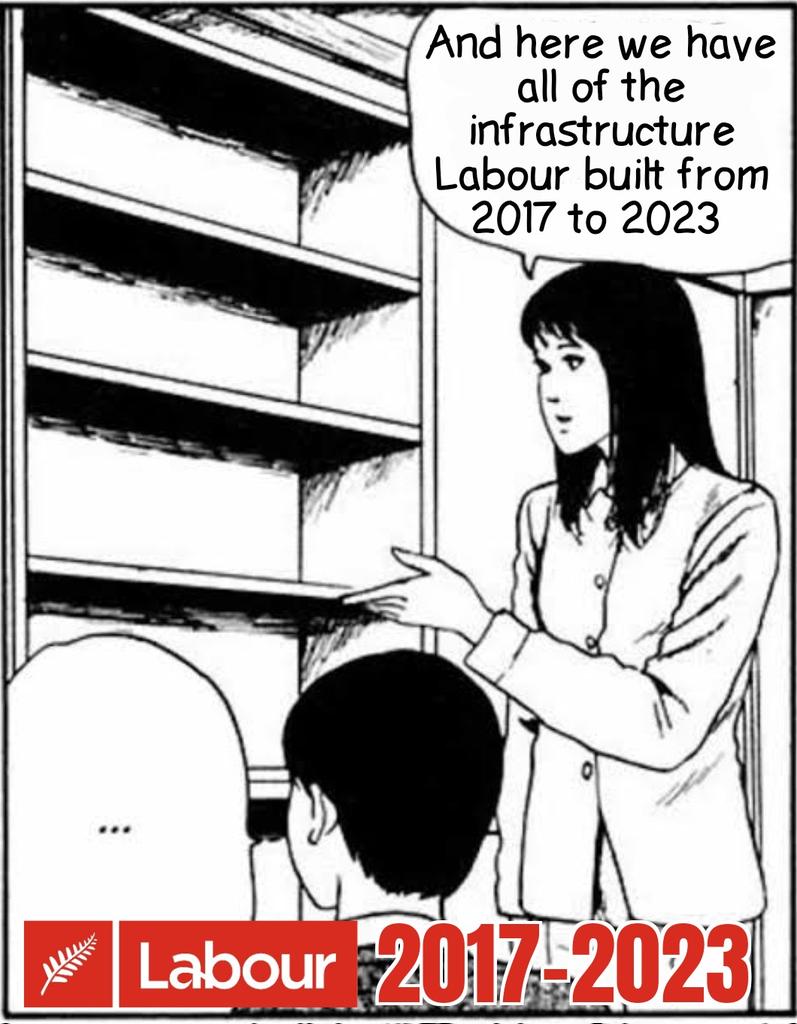 NuZillund's tweet image. My favourite piece of Labour infrastructure is the 98k invisible Kiwibuild houses

What's your favourite piece of Labour infrastructure?