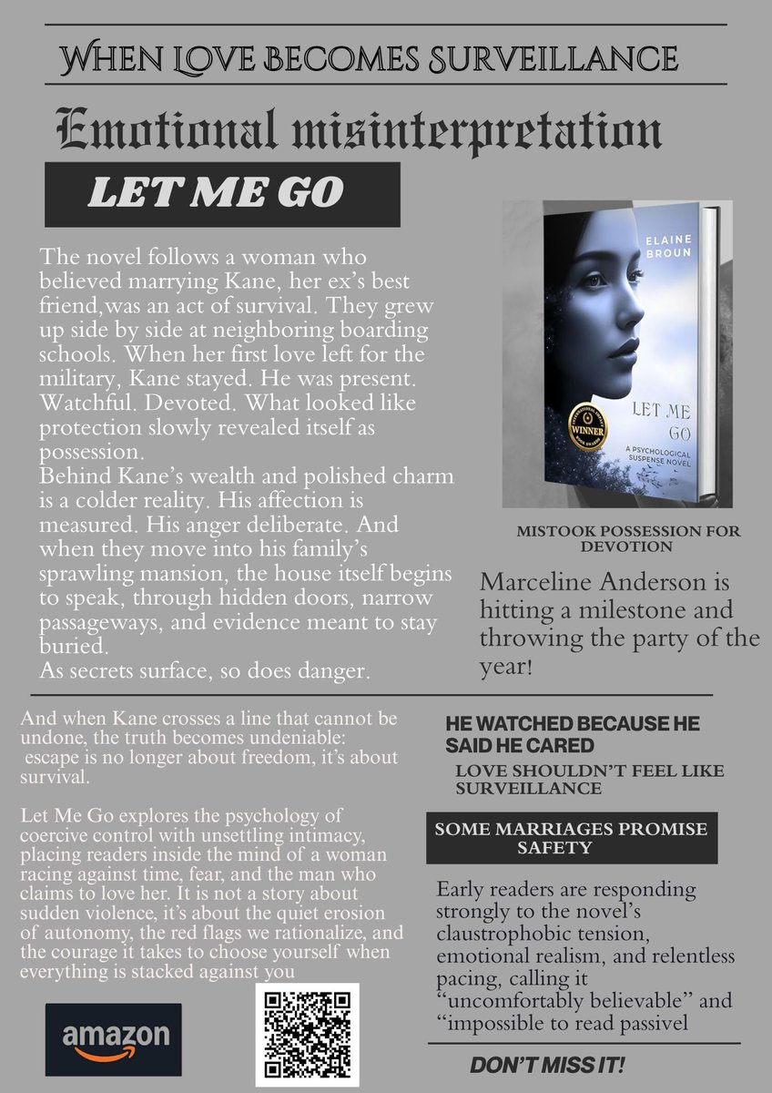 When love goes terribly awry!
#controlled #suspense #thrillerbooks  #RomanceReads