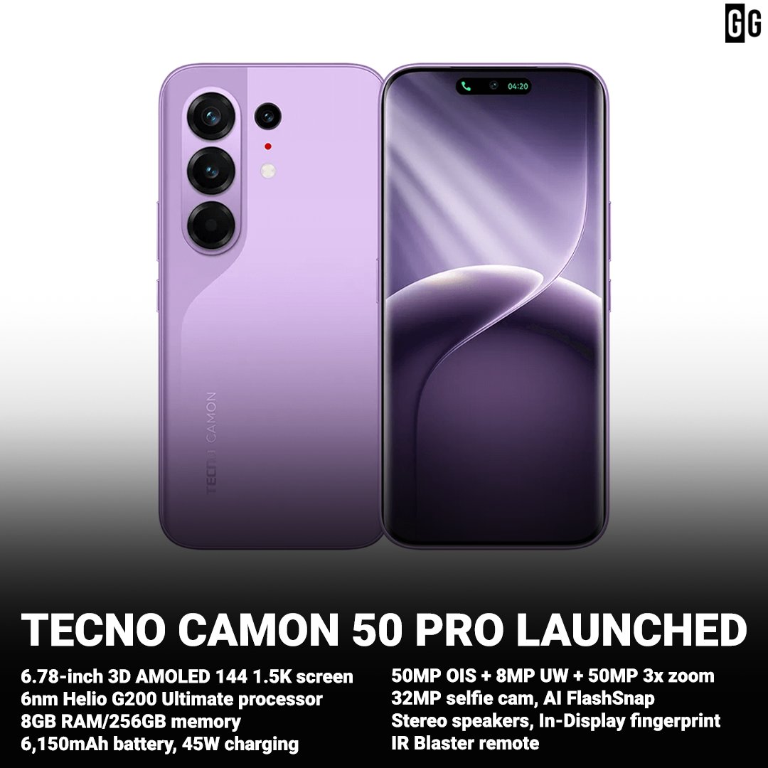 GIZGUIDEPH's tweet image. Affordable phone with up to 60x digital zoom?

Read here: gizguide.com/2026/02/tecno-…

#TECNOCAMON50Pro
