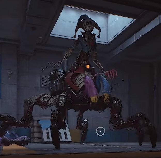 kuntimora's tweet image. everybody’s saying the prototype looks lik possessed Pomni which is true but I haven’t seen a single person mention the similarities to king candy