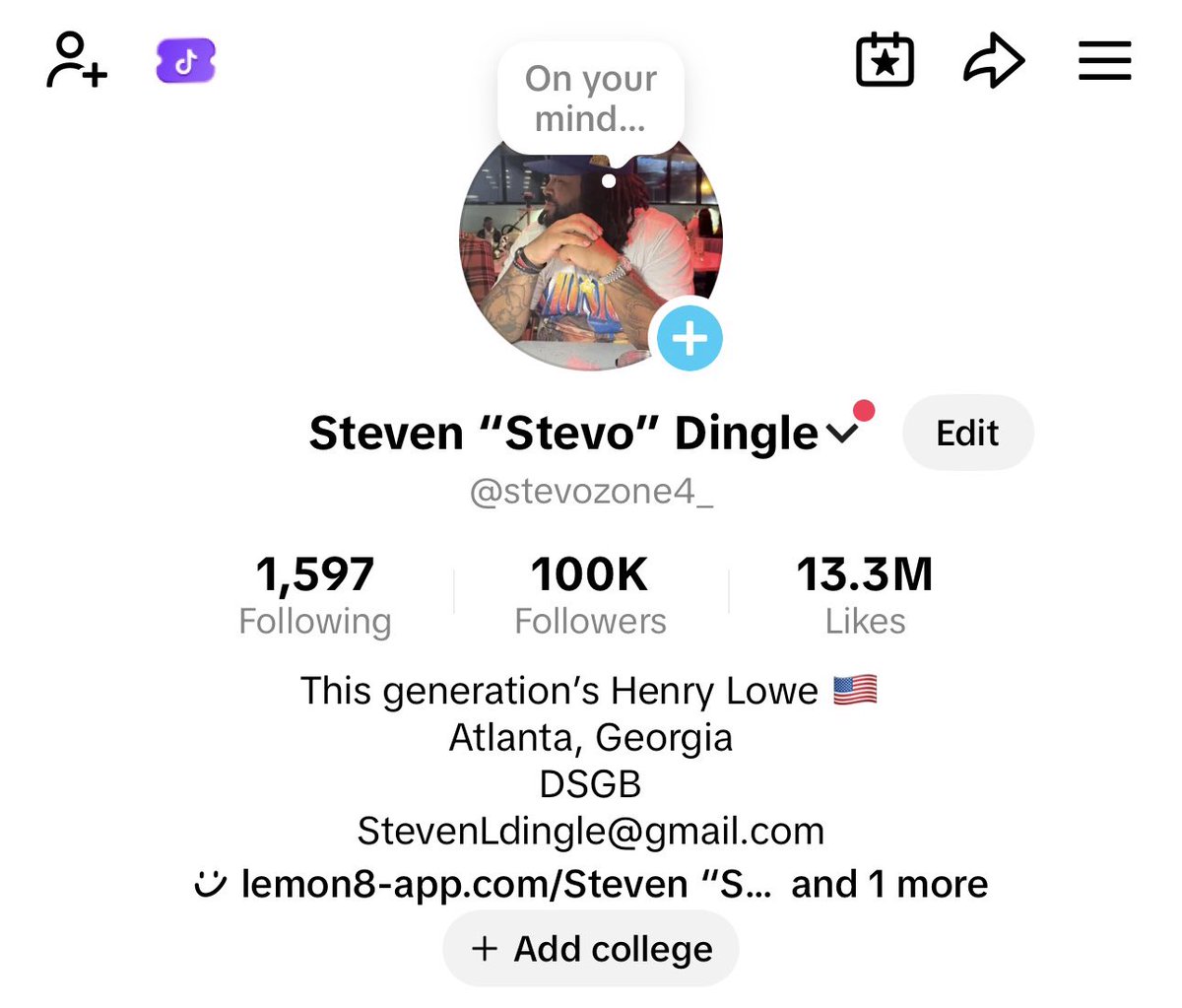 Steven “Stevo” Dingle tweet media