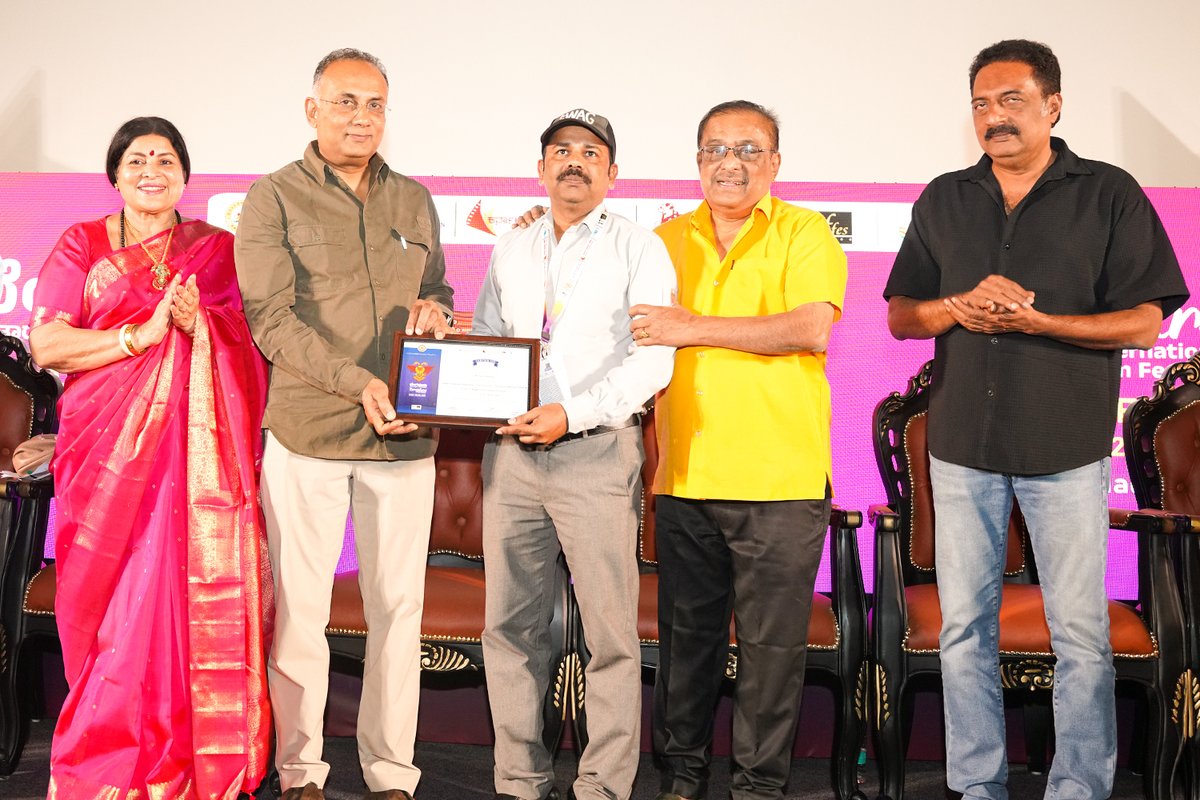 BIFFESBLR's tweet photo. Indian Cinema Competition (Chitrabharathi) – Advisory &amp; Selection Panel | 17th BIFFes

Celebrating the visionaries behind the selection of outstanding Indian cinema at the 17th BIFFes.

#17thBIFFes #BIFFes2026 #FIAPF #IndianCinema #IndianCinemaCompetitionAdvisorySelectionPanel https://t.co/tJ1yzCNAVC