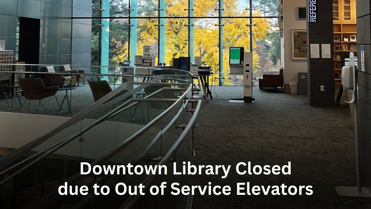 Hayward Library tweet media