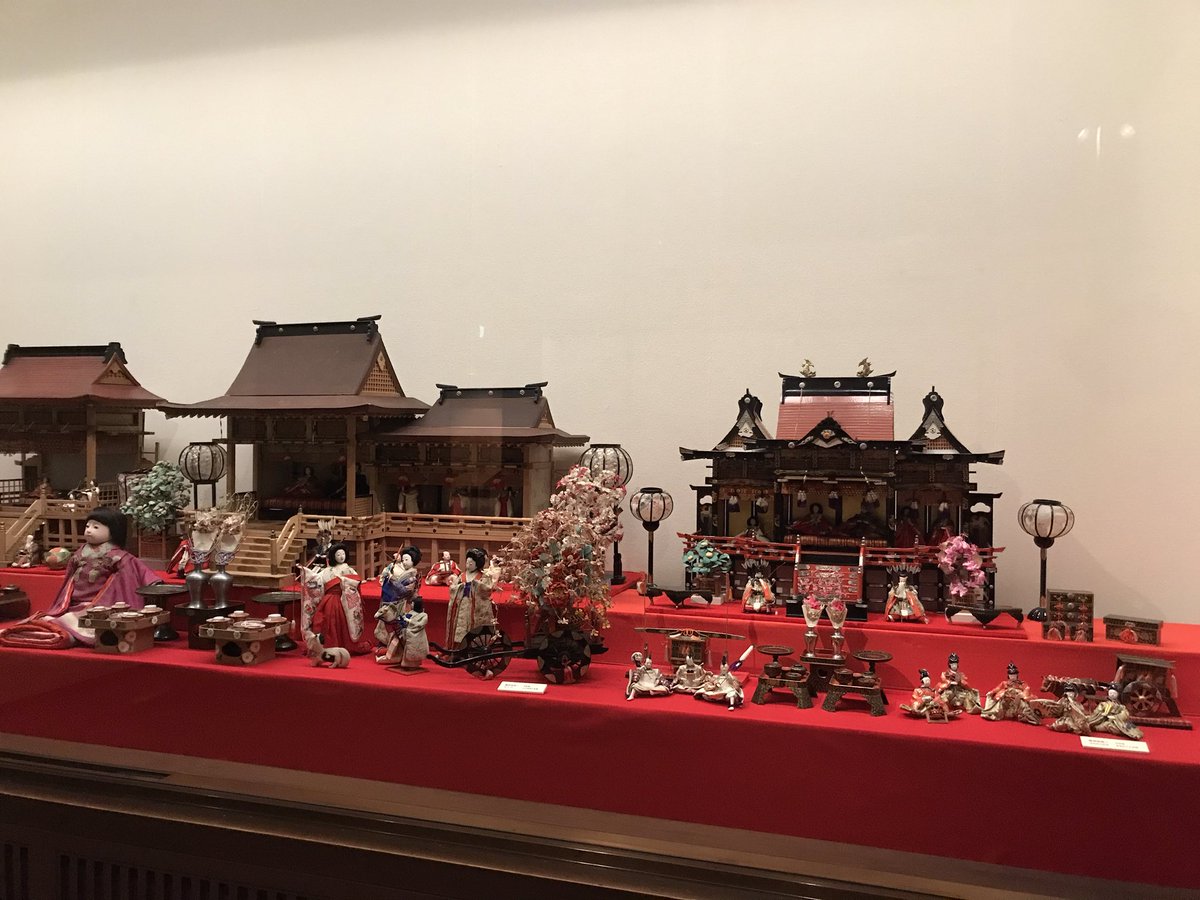 特別公開🎉「雛と雛道具」を開催中❣️ 3月3日は女児の健やかな成長を