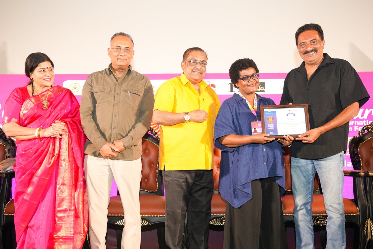 BIFFESBLR's tweet photo. Indian Cinema Competition (Chitrabharathi) – Advisory &amp; Selection Panel | 17th BIFFes.

Celebrating the visionaries behind the selection of outstanding Indian cinema at the 17th BIFFes.

#17thBIFFes #BIFFes2026 #FIAPF #IndianCinema #IndianCinemaCompetitionAdvisorySelectionPanel https://t.co/AARUPpu8ge