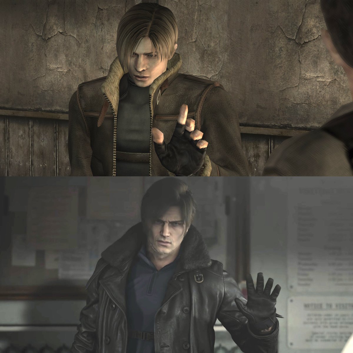 RE4 (2005) × RE9 (2026)