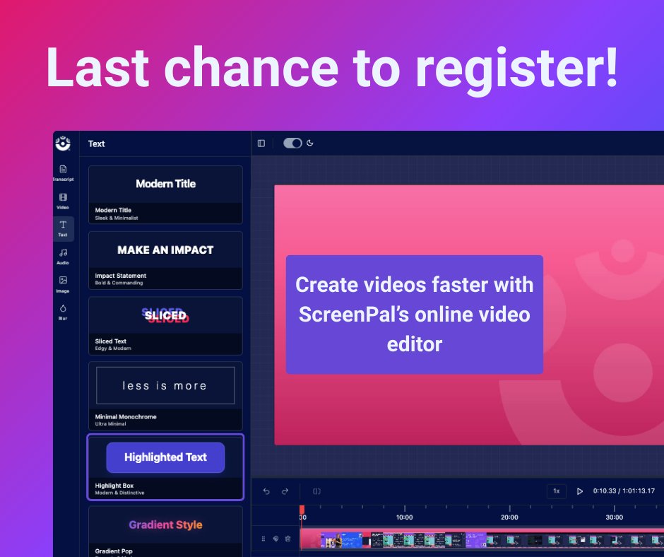 ScreenPal (Formerly Screencast-O-Matic) tweet media