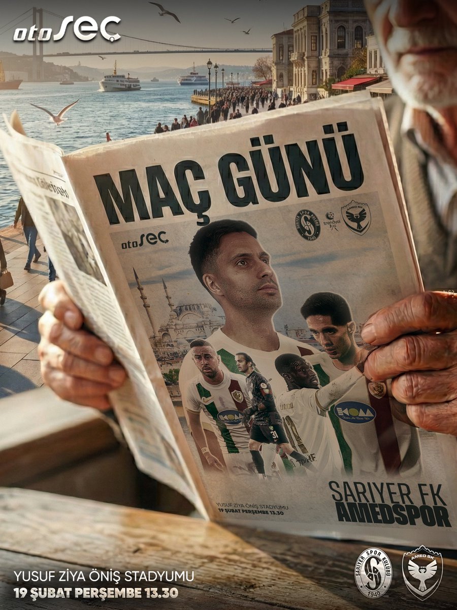 📢 Maç Günü
🆚 Sarıyer SK
⏱️ 13.30
🏟️ Yusuf Ziya Öniş Stadyumu

#MücadeleninTakımı
#TîmaTêkoşînê
#TaximêXoverdayîşî