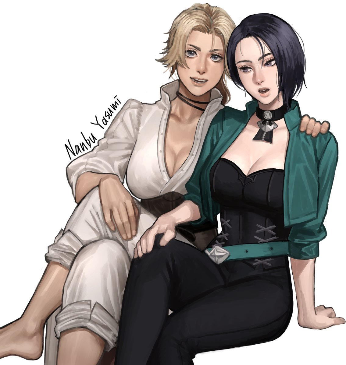 nanbrest's tweet image. Catherine and Shamir